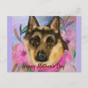 GERMAN SHEPHERD     POSTCARD