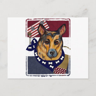GERMAN SHEPHERD POSTCARD