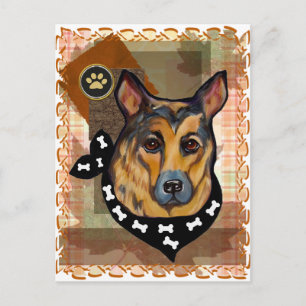 GERMAN SHEPHERD POSTCARD