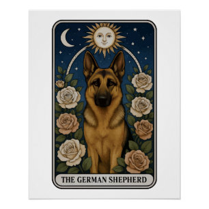 German Shepherd Poster