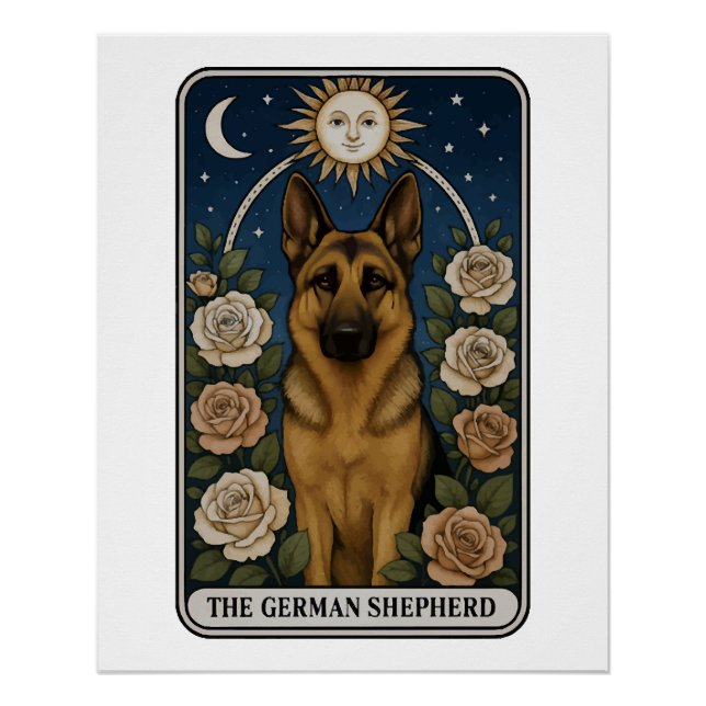 German Shepherd Poster (Front)