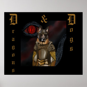 German Shepherd Poster