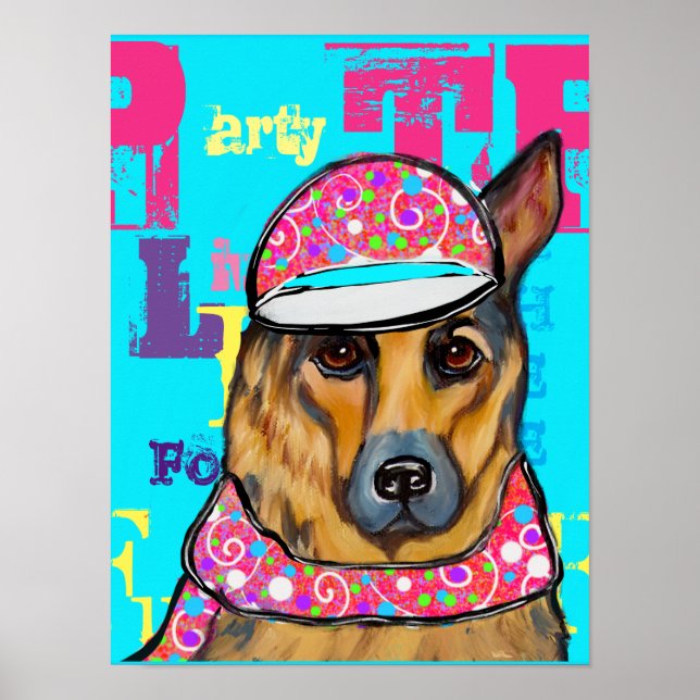 German Shepherd  Poster (Front)