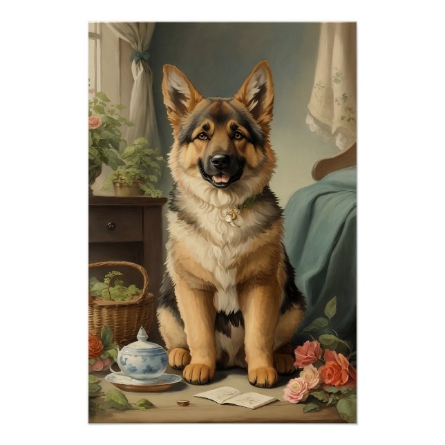 German Shepherd Poster (Front)