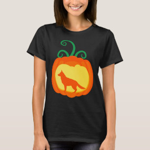 German Shepherd Pumpkin Dog Lover Halloween Costum T-Shirt