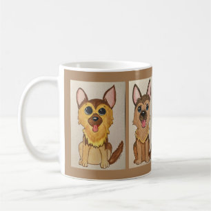 German Shepherd Puppies Coffee Mug