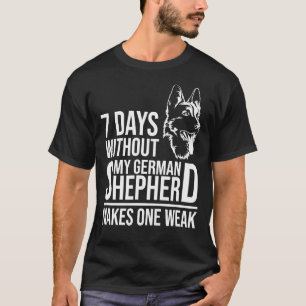 German Shepherd Puppy Dog Mom Dad Shepard T-Shirt