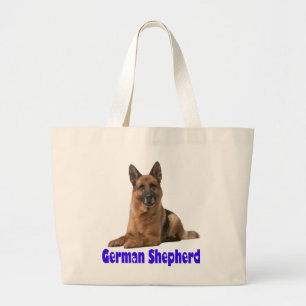 German Shepherd Puppy Dog Tote Bag