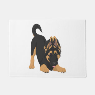 German Shepherd Puppy Doormat