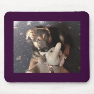 German Shepherd Puppy Mouse Pad
