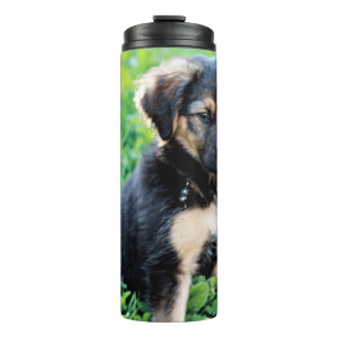 German Shepherd Puppy Thermal Tumbler