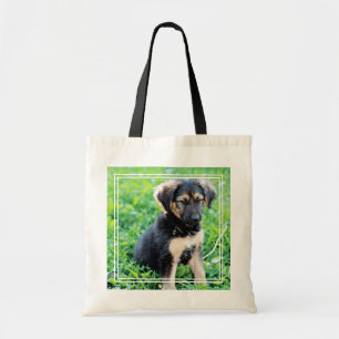 German Shepherd Puppy Tote Bag