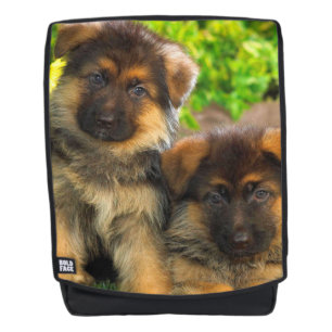 German Shepherd Pups Backpack