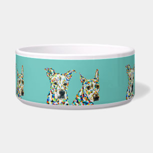 German Shepherd Shar pei & Pitbull Labrador Bowl