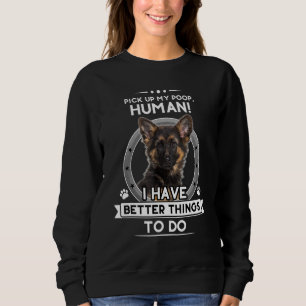 German Shepherd Shepard Dog Mom Dad Joke Pet Tee