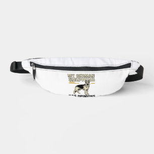 German Shepherd Shirt Funny Vintage Engraving Dog Fanny Pack