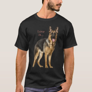 German Shepherd Shirt Shepard Dog Mom Dad Love Pet