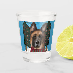 German Shepherd  Shot Glass