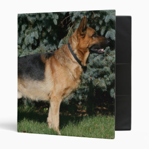German Shepherd Show Stand Binder