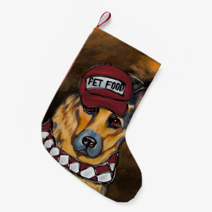 German Shepherd        Small Christmas Stocking