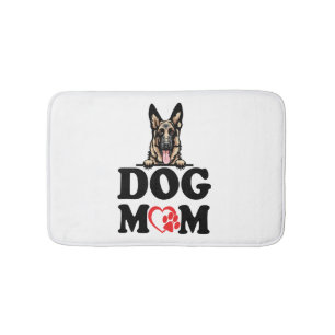 German Shepherd Stickers - German Shepherd Dog Mom Bath Mat