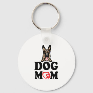 German Shepherd Stickers - German Shepherd Dog Mom Keychain