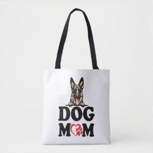 German Shepherd Stickers - German Shepherd Dog Mom Tote Bag
