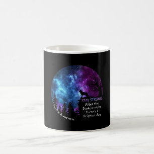 German Shepherd Suicide Awareness Stay Strong Gift Coffee Mug