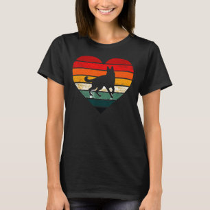 German Shepherd Sunset Dog Mom Dad T-Shirt
