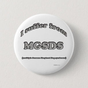 German Shepherd Syndrome - Button