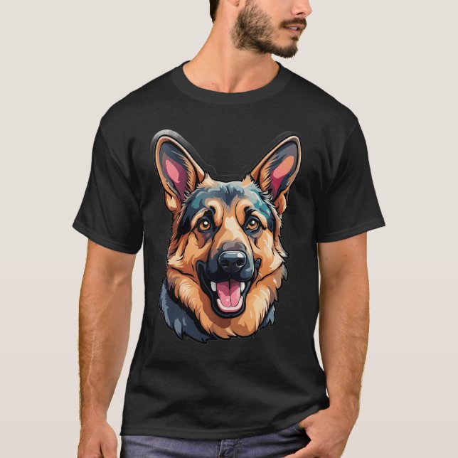 German shepherd T-Shirt (Front)
