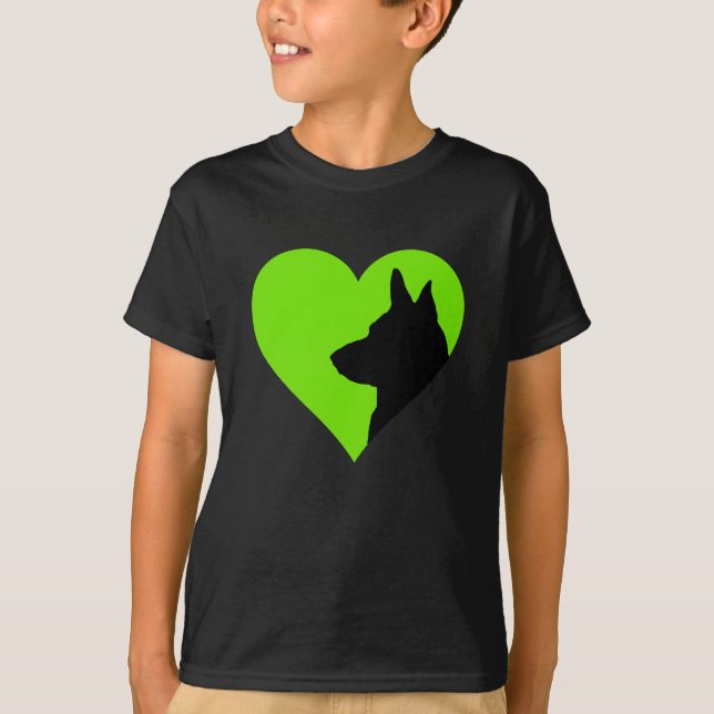 German Shepherd  T-Shirt (Front)