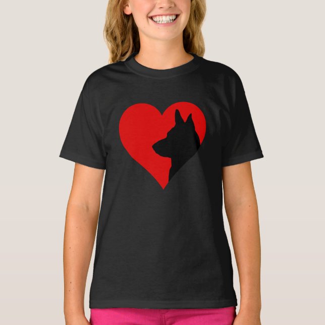 German Shepherd     T-Shirt (Front)