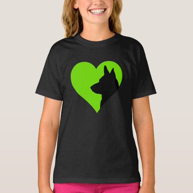 German Shepherd  T-Shirt (Front)