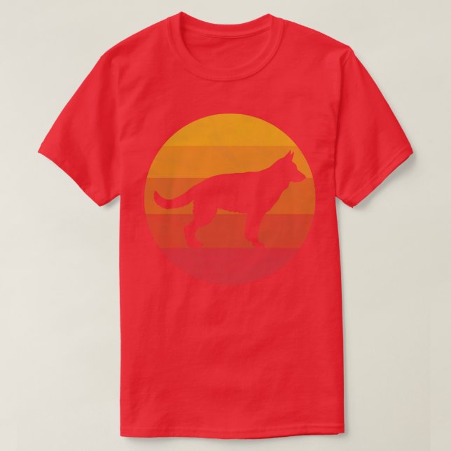 German Shepherd T-Shirt (Design Front)