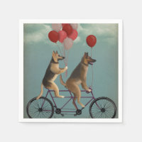 German Shepherd Tandem