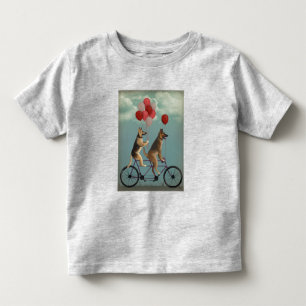 German Shepherd Tandem Toddler T-shirt