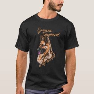 German Shepherd Therapy Dog Owner T-Shirt
