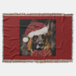 GERMAN SHEPHERD THROW BLANKET