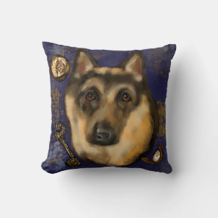 GERMAN SHEPHERD     THROW PILLOW