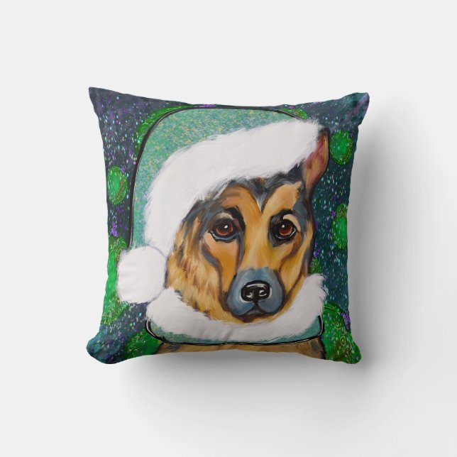GERMAN SHEPHERD   THROW PILLOW (Front)