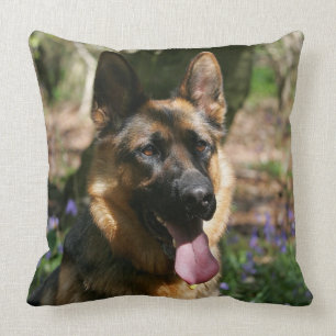 German Shepherd Throw Pillow