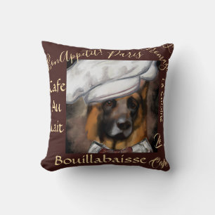 German Shepherd  Throw Pillow