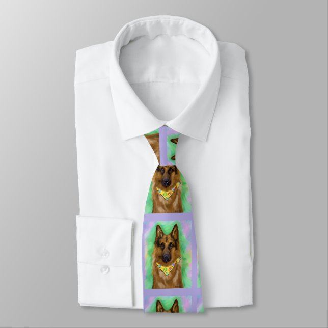GERMAN SHEPHERD      TIE (Tied)
