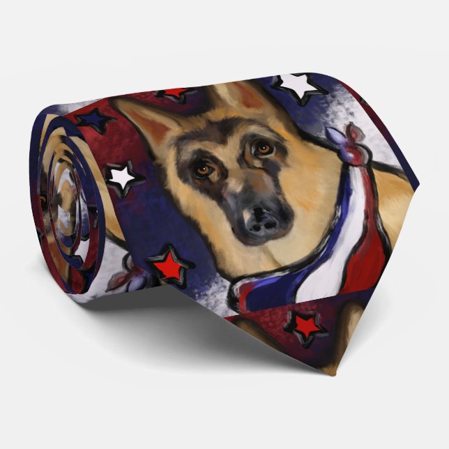 GERMAN SHEPHERD           TIE (Rolled)