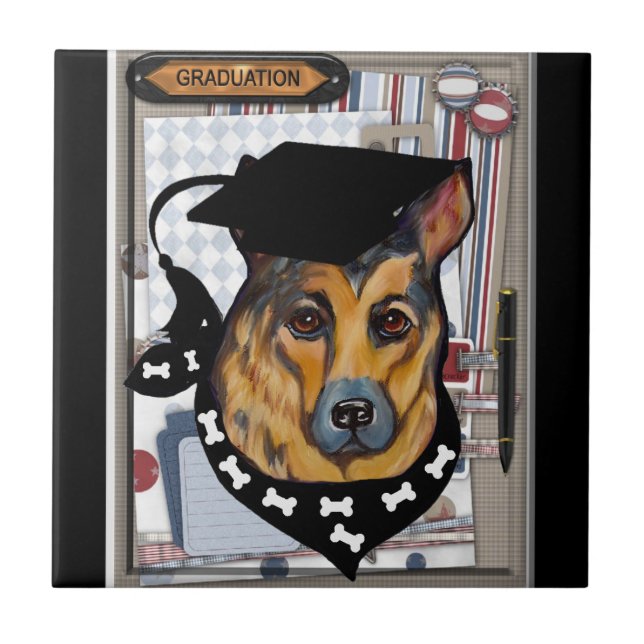 GERMAN SHEPHERD TILE (Front)