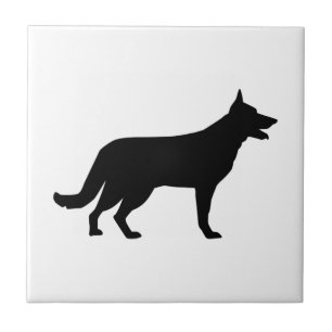 German shepherd tile