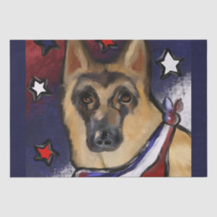 GERMAN SHEPHERD           TISSUE PAPER