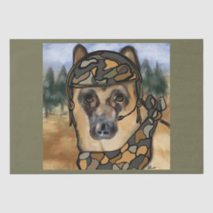 GERMAN SHEPHERD        TISSUE PAPER