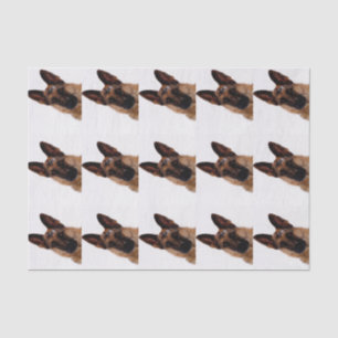 German Shepherd Tissue Paper